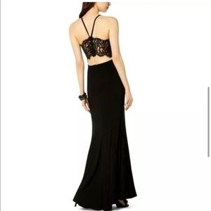 Xscape Black Formal Gown